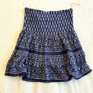 Alicia Bell Paisley Skirt size Large